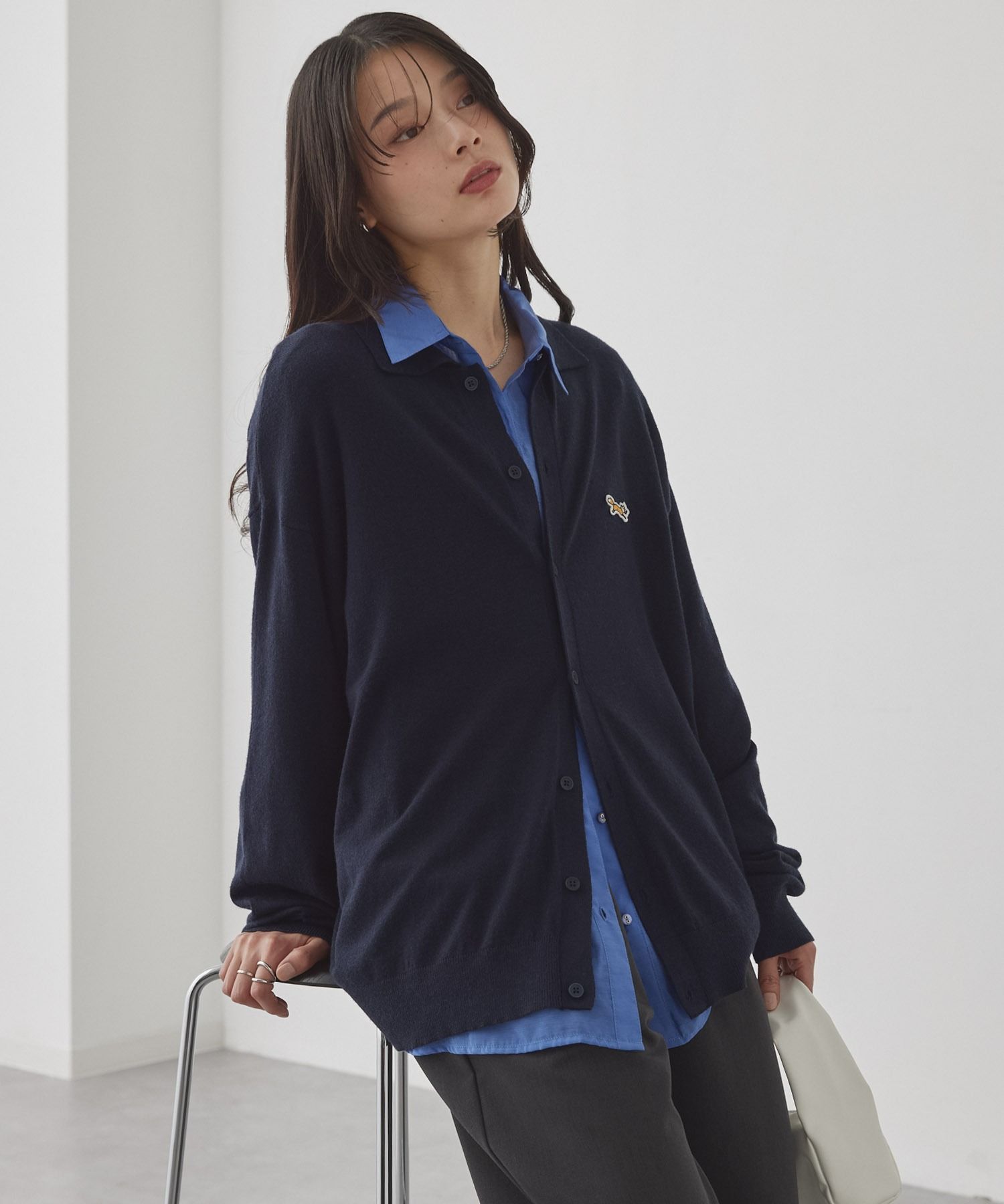 2970 小狐狸針織開襟衫