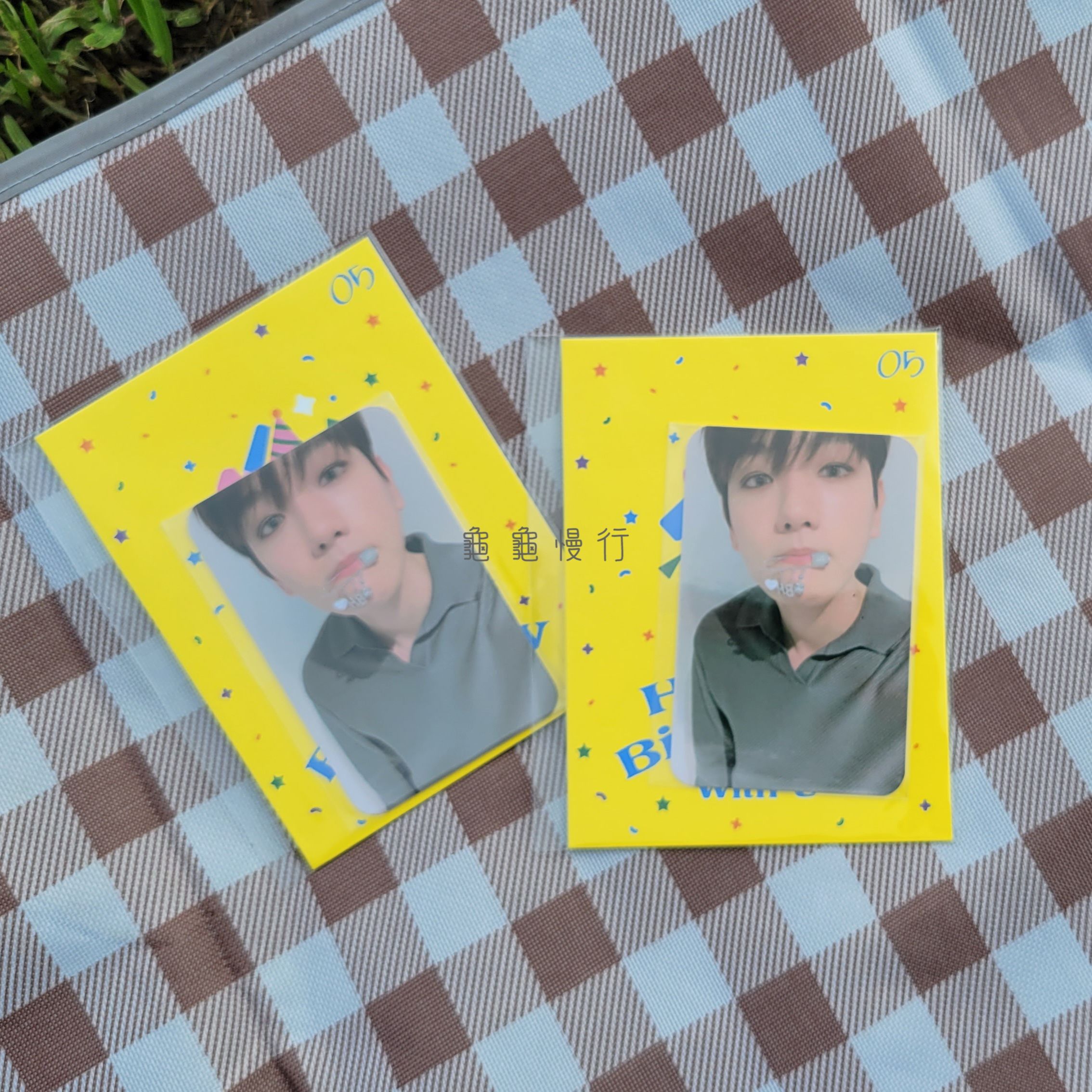 🐢SMTOWN ARTIST BIRTHDAY BROOCH＆BIRTHDAY CARD-5月🐢