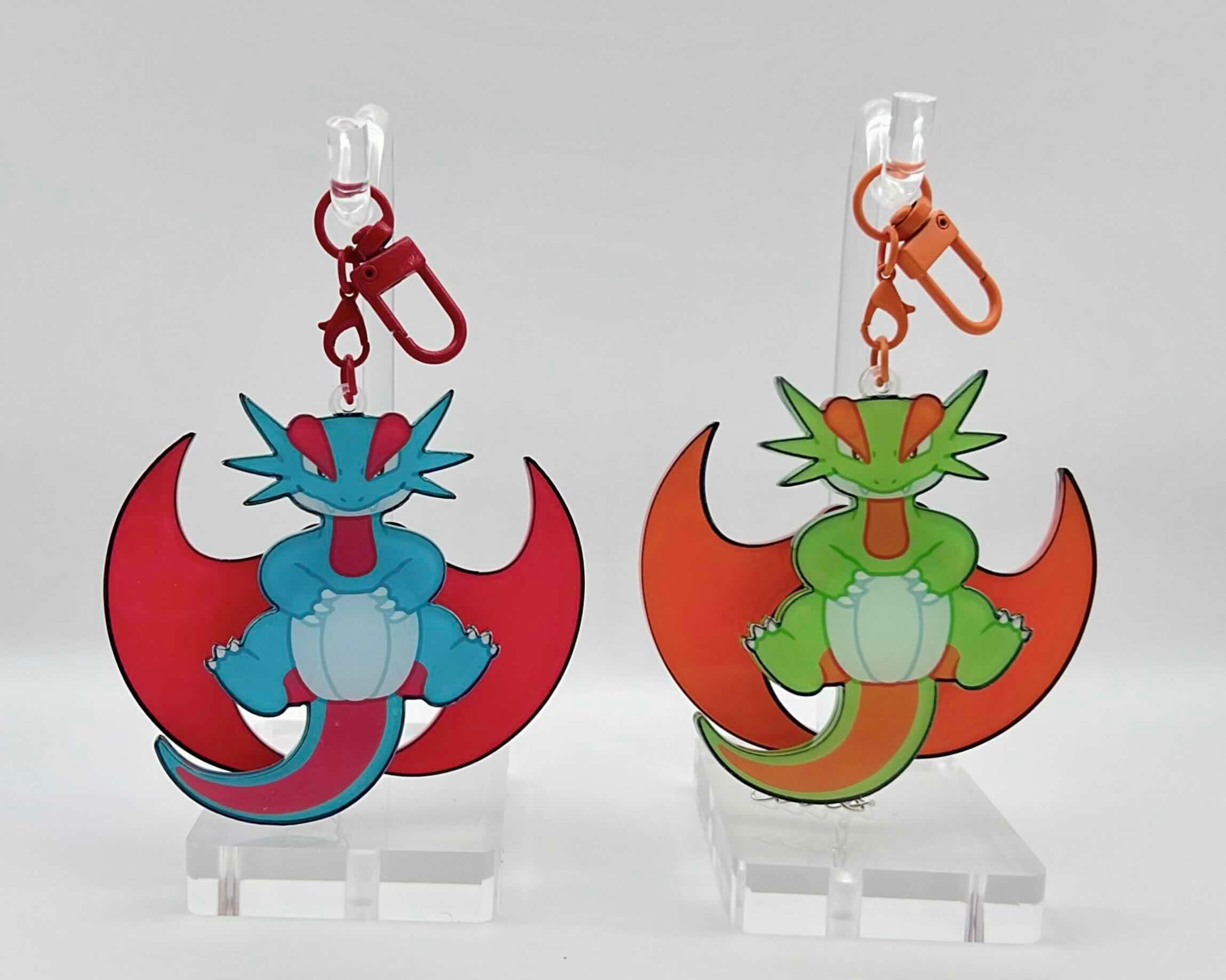 天龍交戰翅膀可動壓克力（現貨）