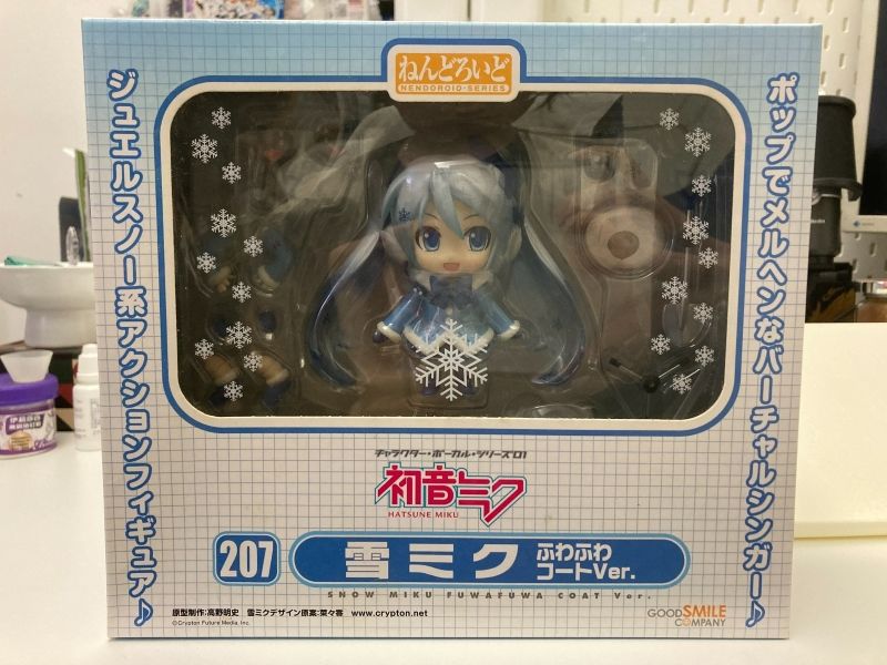 雪初音黏土人 編號207