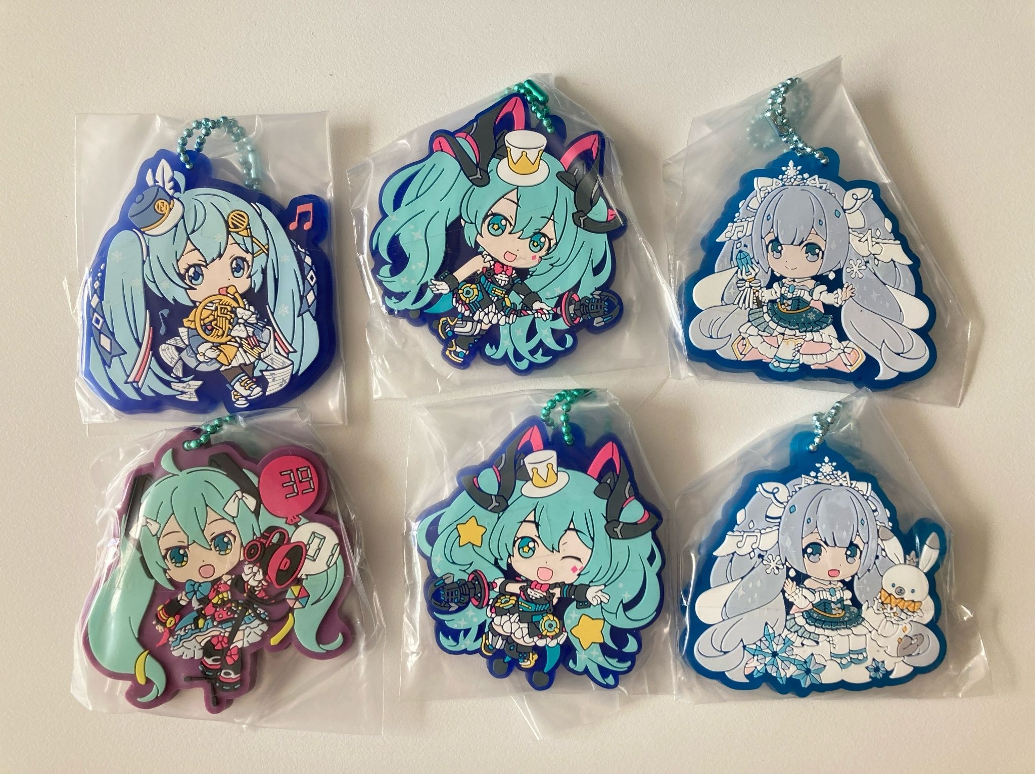 轉蛋軟膠吊飾組