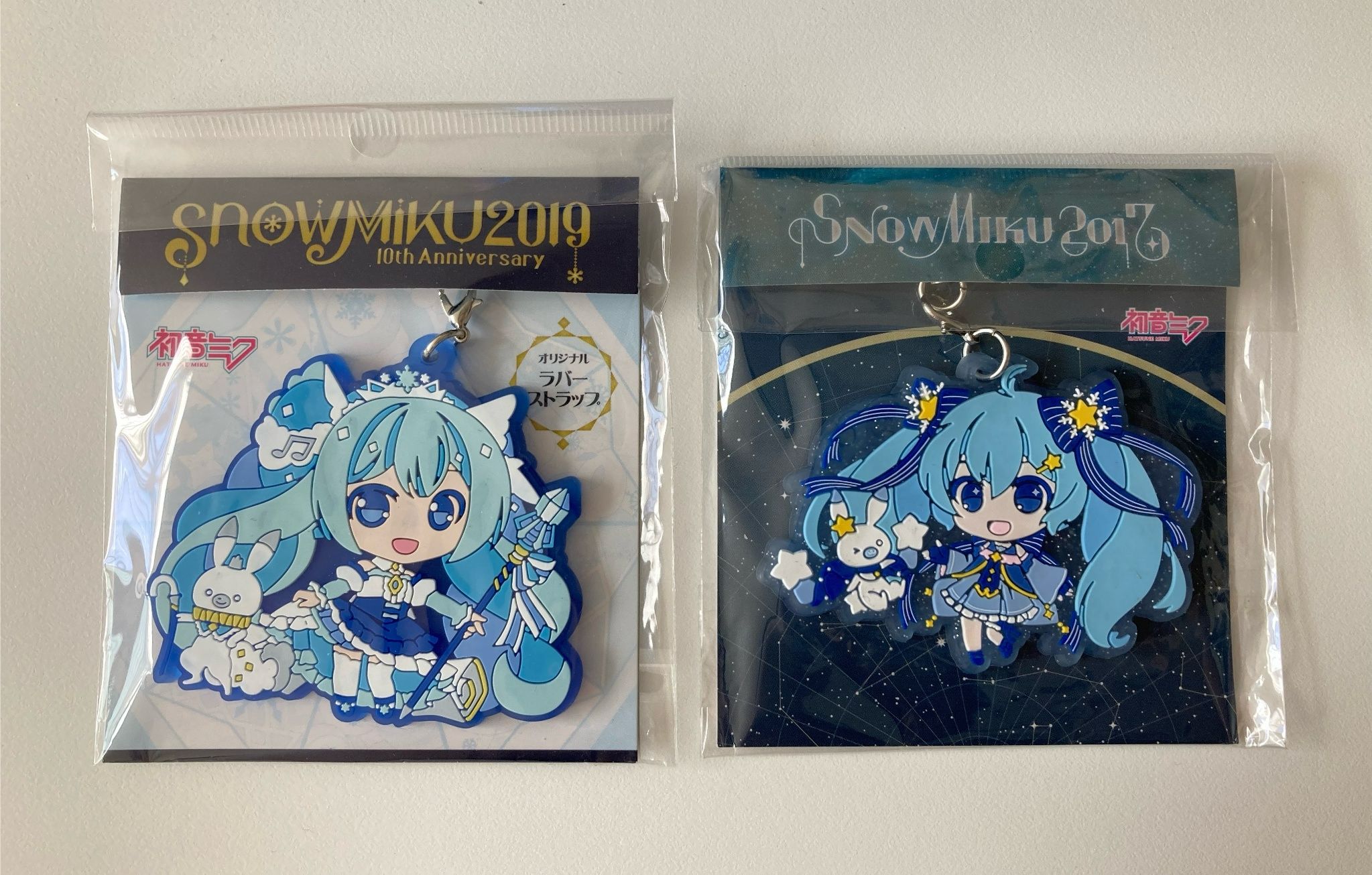 雪初音軟膠吊飾