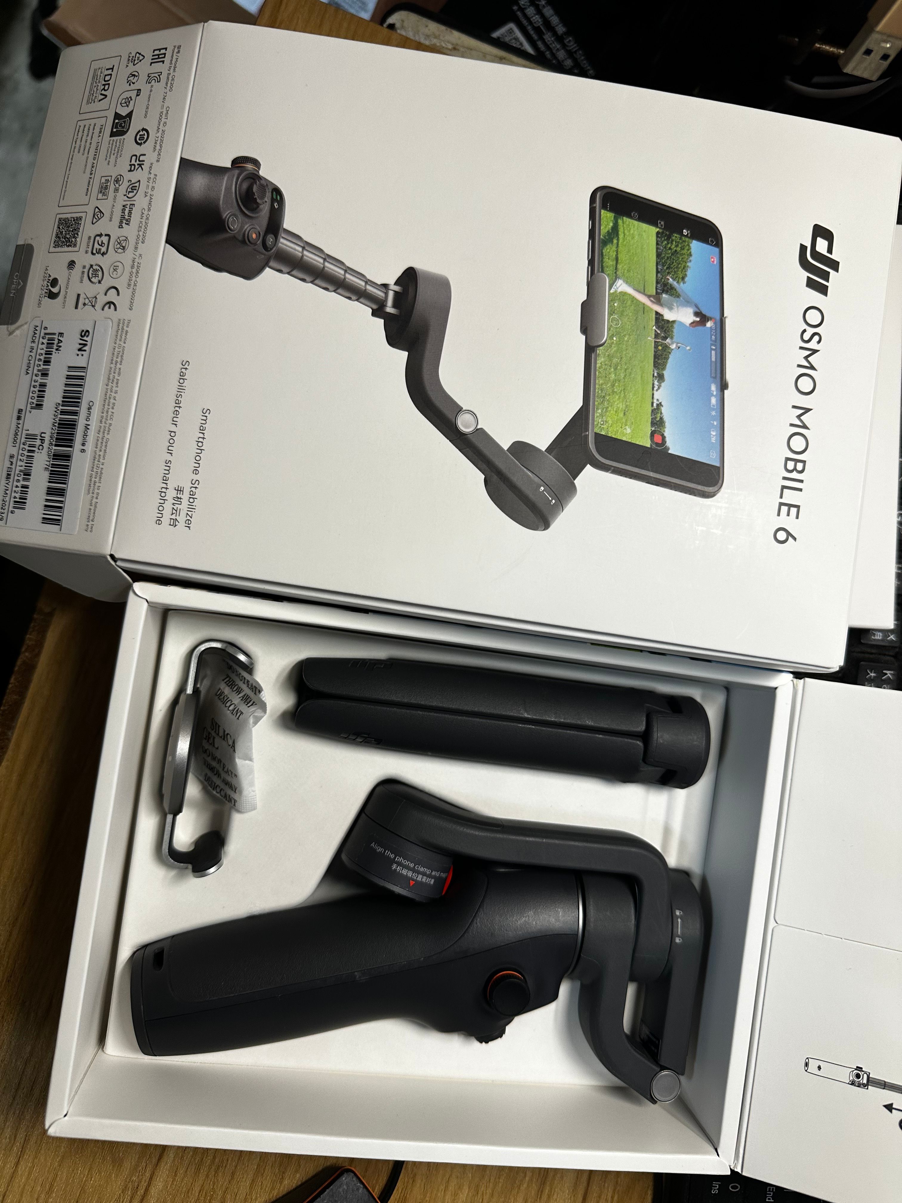 ●DJI OSMO MOBILE OM6  三軸手機穩定器