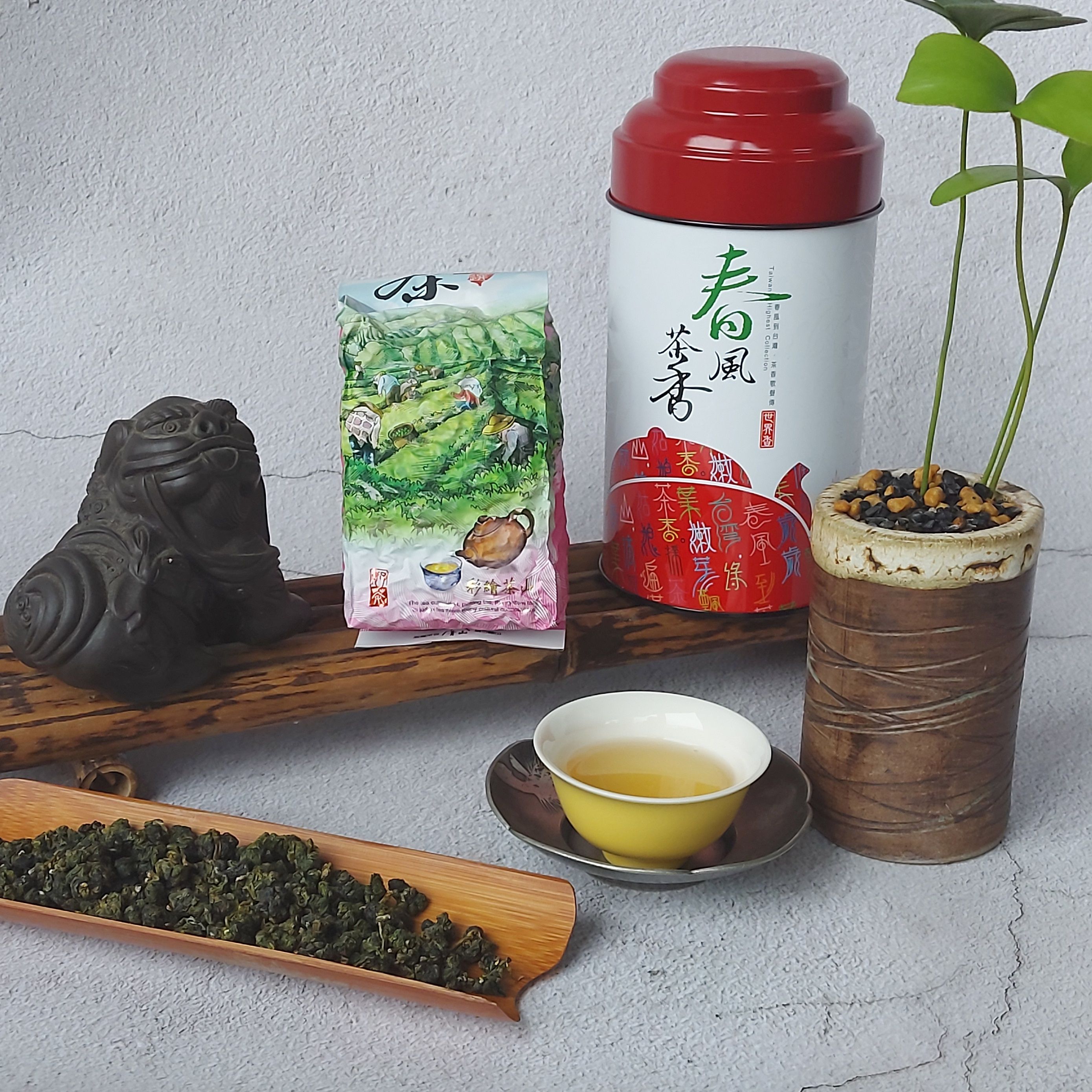 文平茶園「特級烏龍茶」送折盒