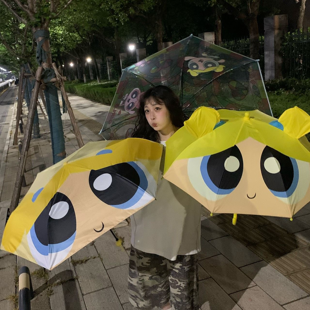 ＜預購＞正版授權 飛天小女警 聯名款雨傘