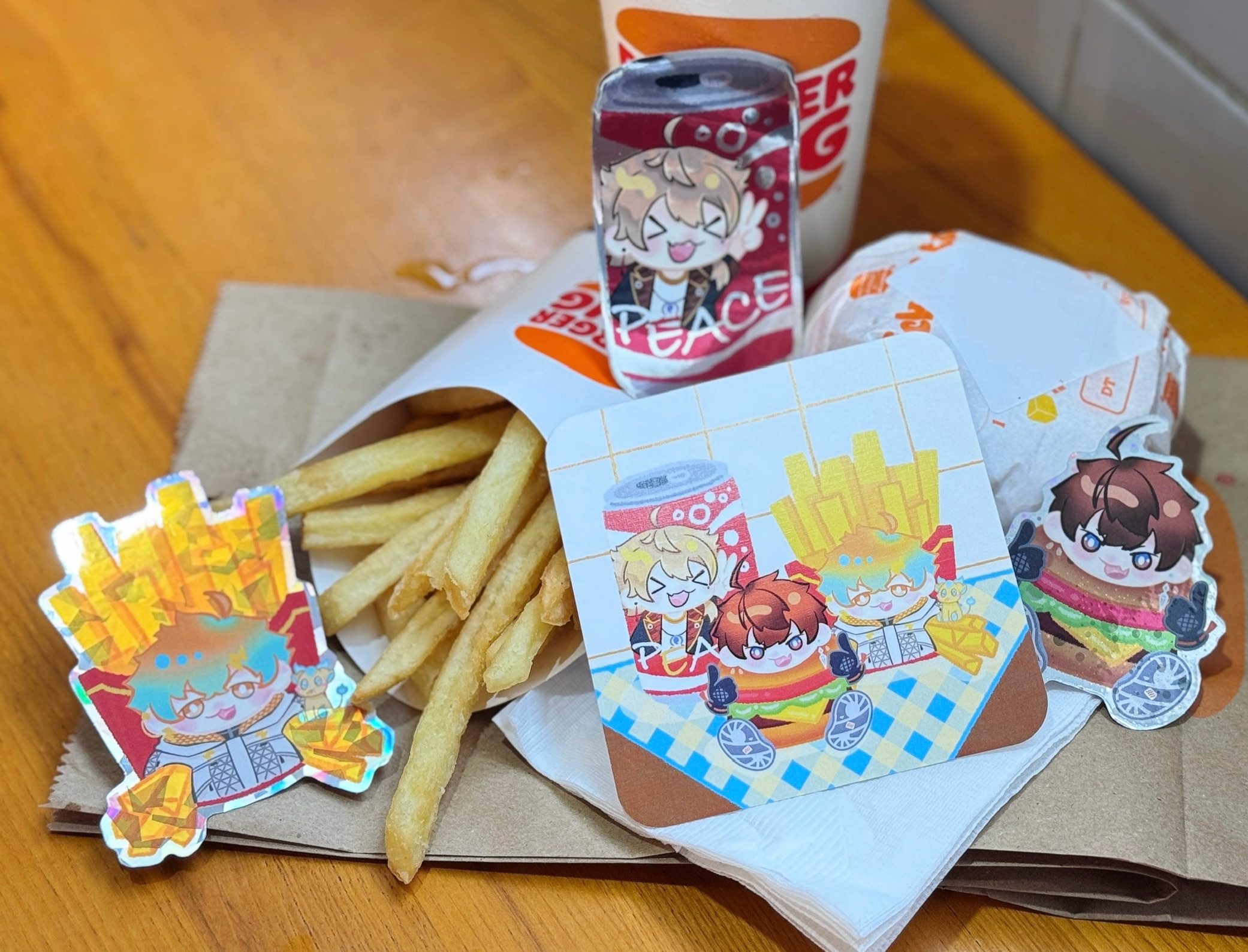 三ミ一体 套餐貼紙組