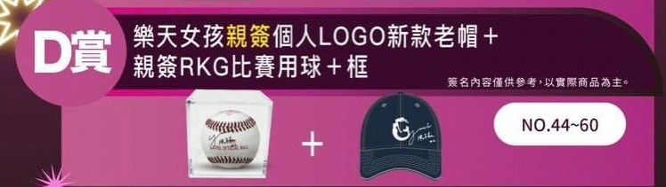 限量四組-辣酷甜-香透賞-親簽個人LOGO帽+親簽RKG比賽用球+球框