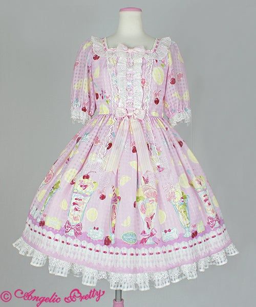 Angelic Pretty 夢幻水果聖代OP/Dreamy Parfait OP