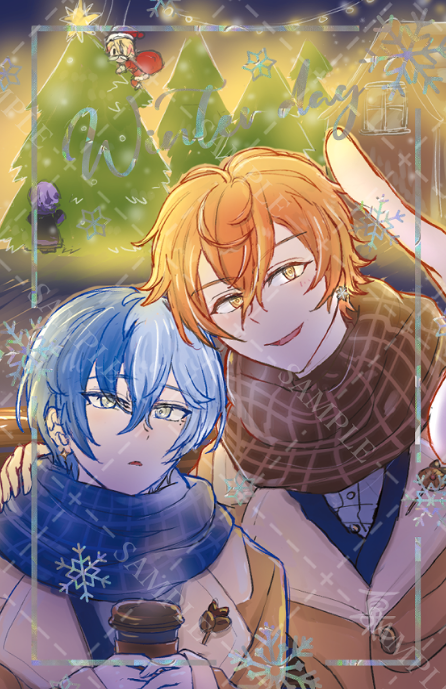 【プロセカ】冬日.ver- 燙銀圓環小卡