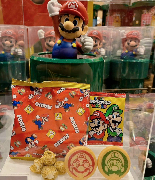 預購🇯🇵大阪環球影城 瑪利歐爆米花餅乾 無敵星星餅乾