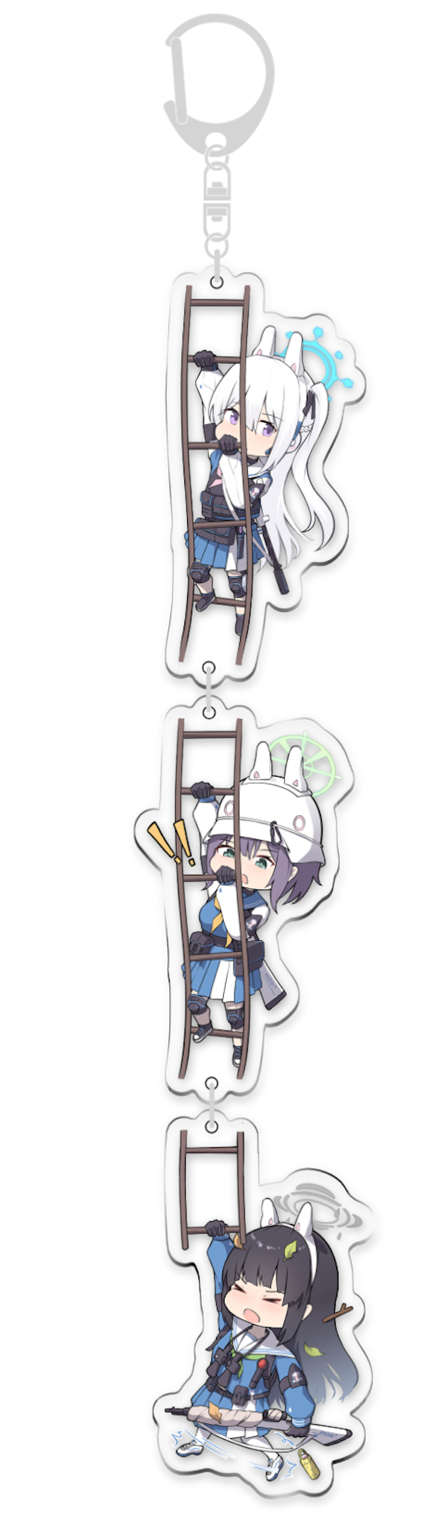 蔚藍檔案 Only 2 / FF43 新品 兔子小隊壓克力串燒吊飾