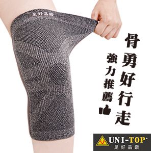 【母親節健康專案】955H型四平八紋長效能量護膝_膝關節專用_1雙