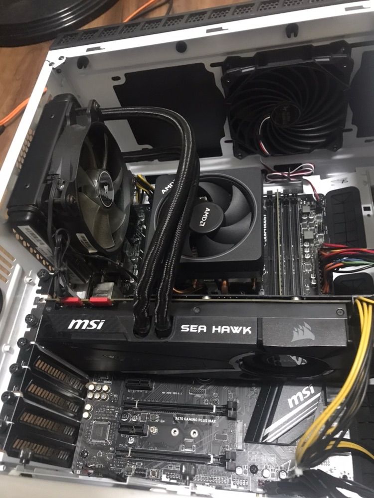 微星 MSI GeForce GTX 1070 SEA HAWK X（含海盜船水冷）（LINE:羅梓閑下標使用）