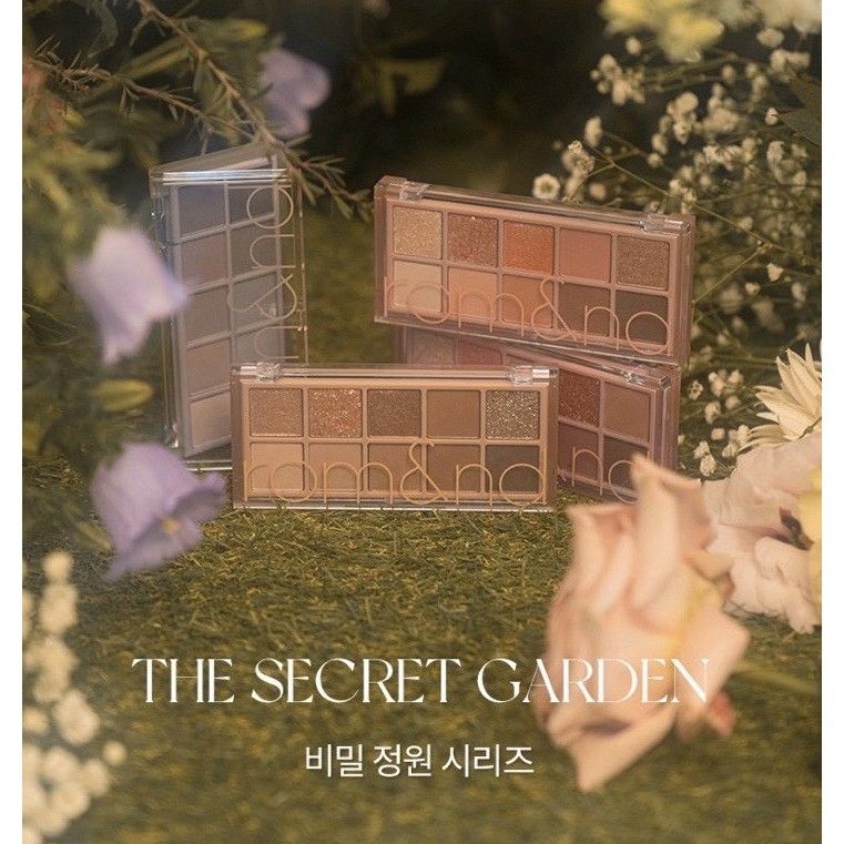 【SIISBEAUTY】Rom＆nd 祕密花園 絕美眼影盤 音感眼影盤 眼影 牛奶眼影 眼影盤 romand