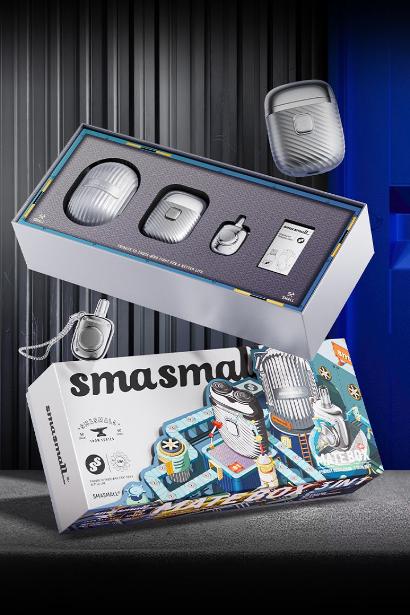 SMASMALL 昔馬電動刮鬍刀禮盒