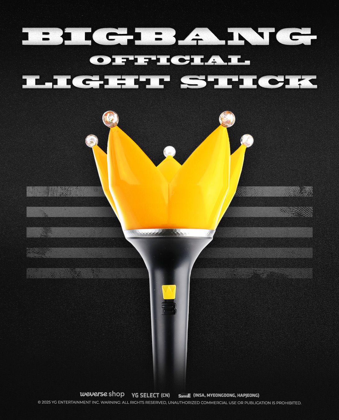 BIGBANG OFFICIAL LIGHT STICK V.4｜