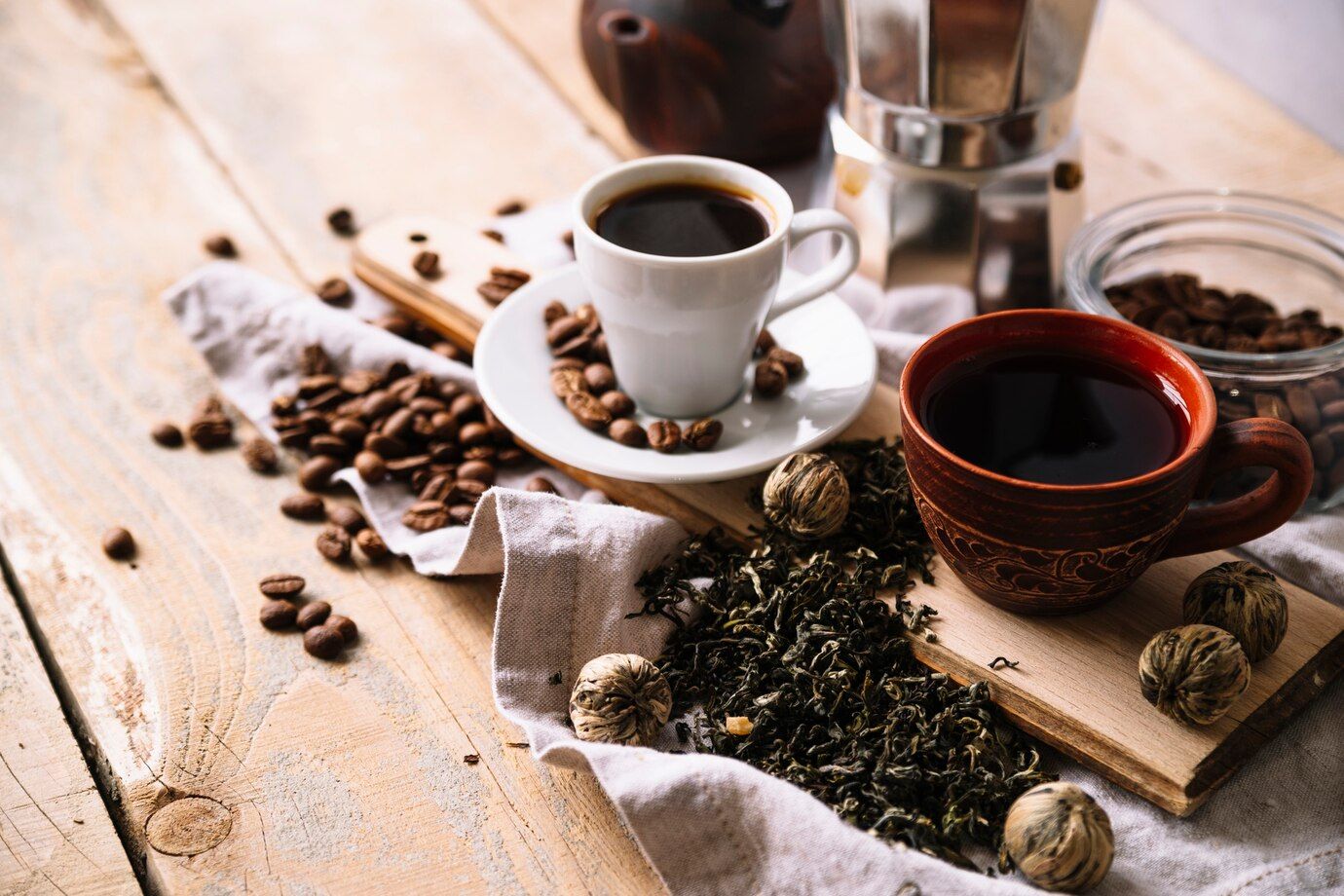 客製化咖啡豆選品區