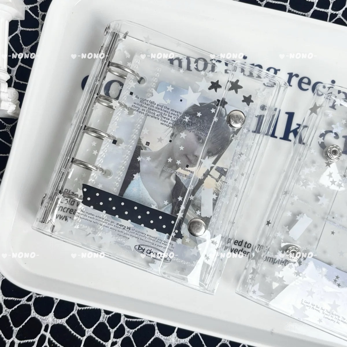 m5星星透明手帳本