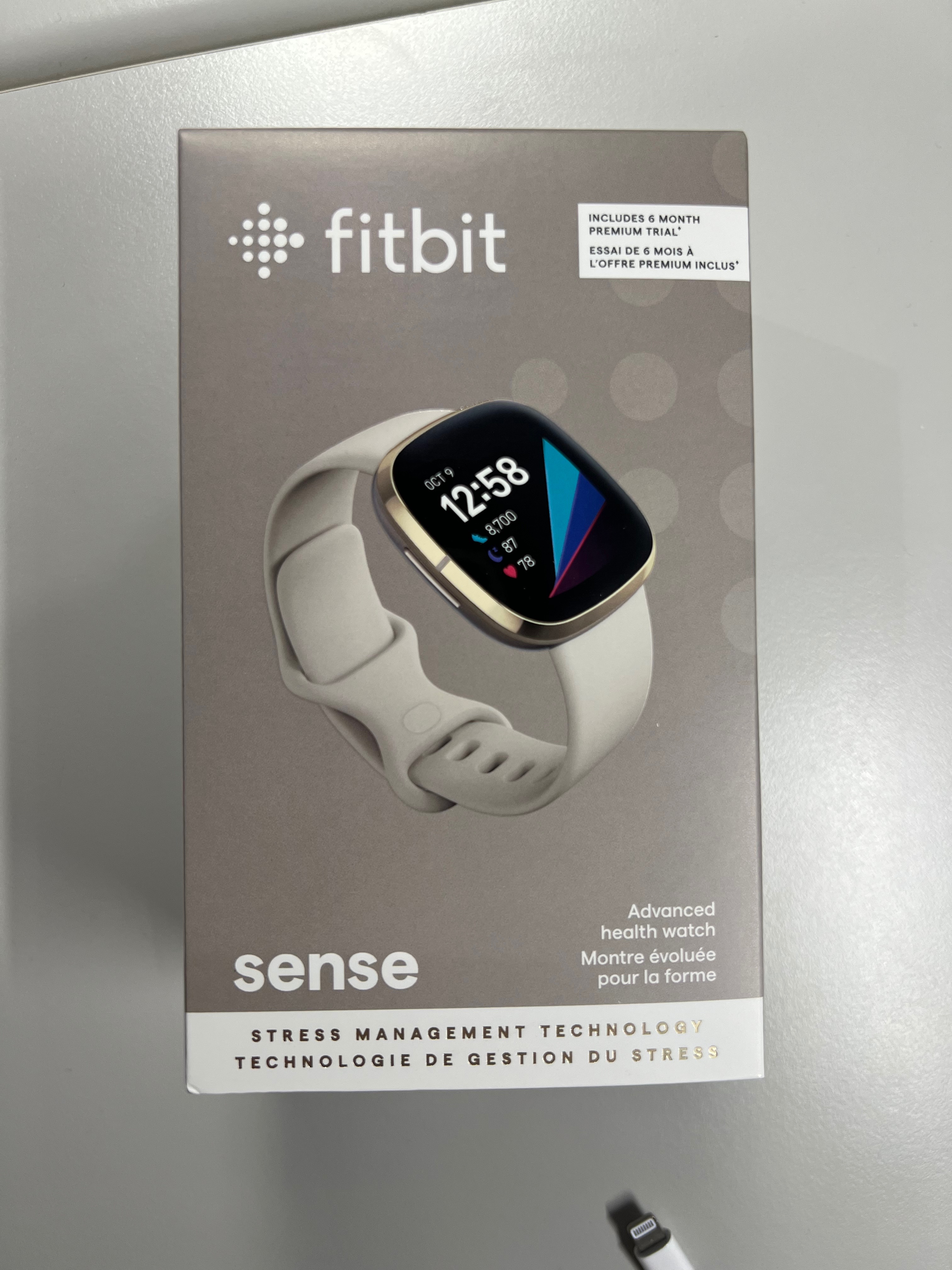 Fitbit Sense 智慧手錶 白色