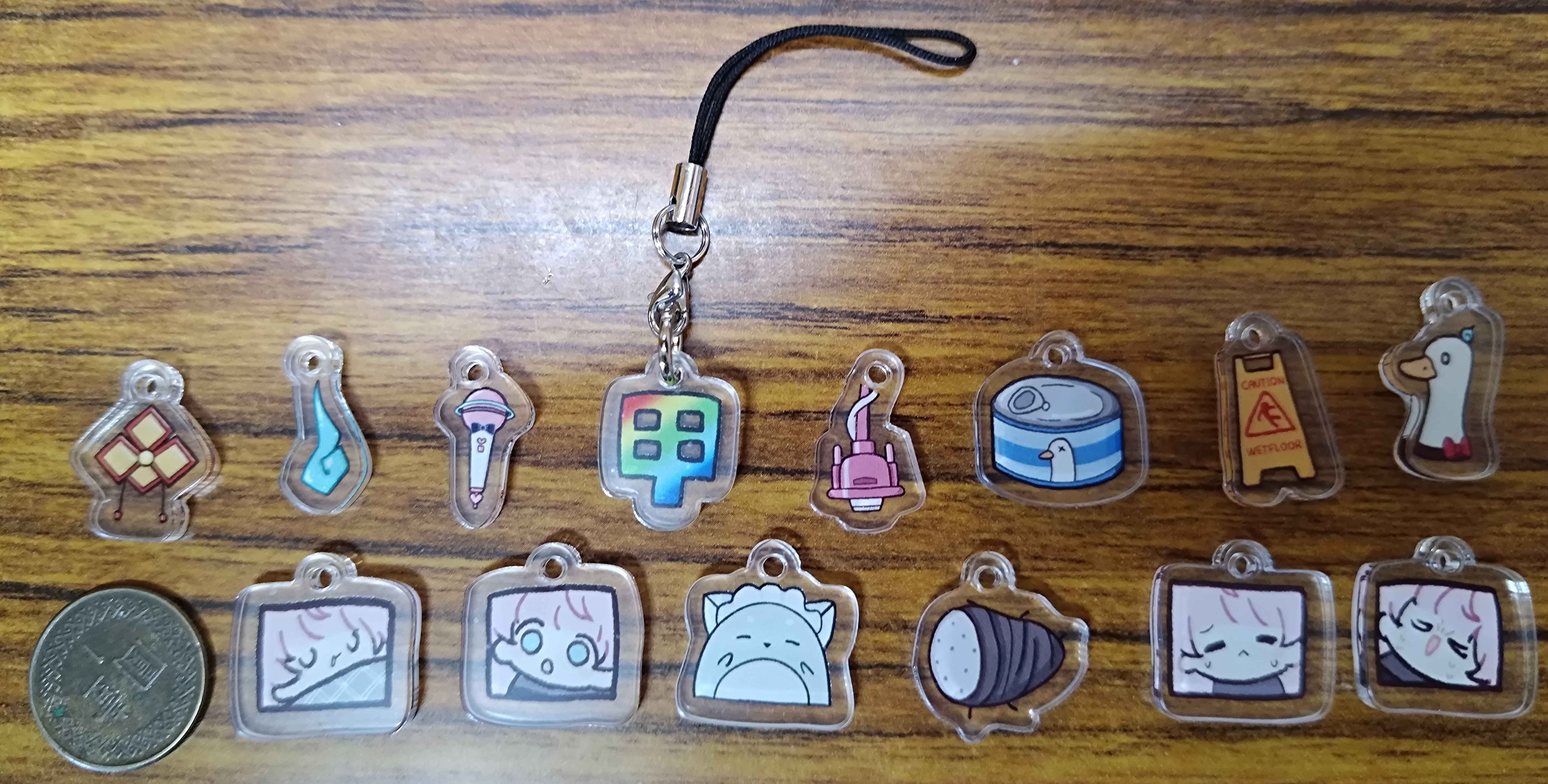 2公分手機掛飾