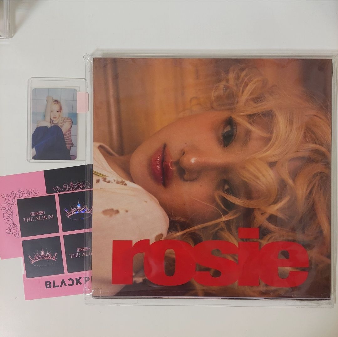 BLACKPINK Rosé SOLO空專 含專輯小卡和BP專輯貼紙