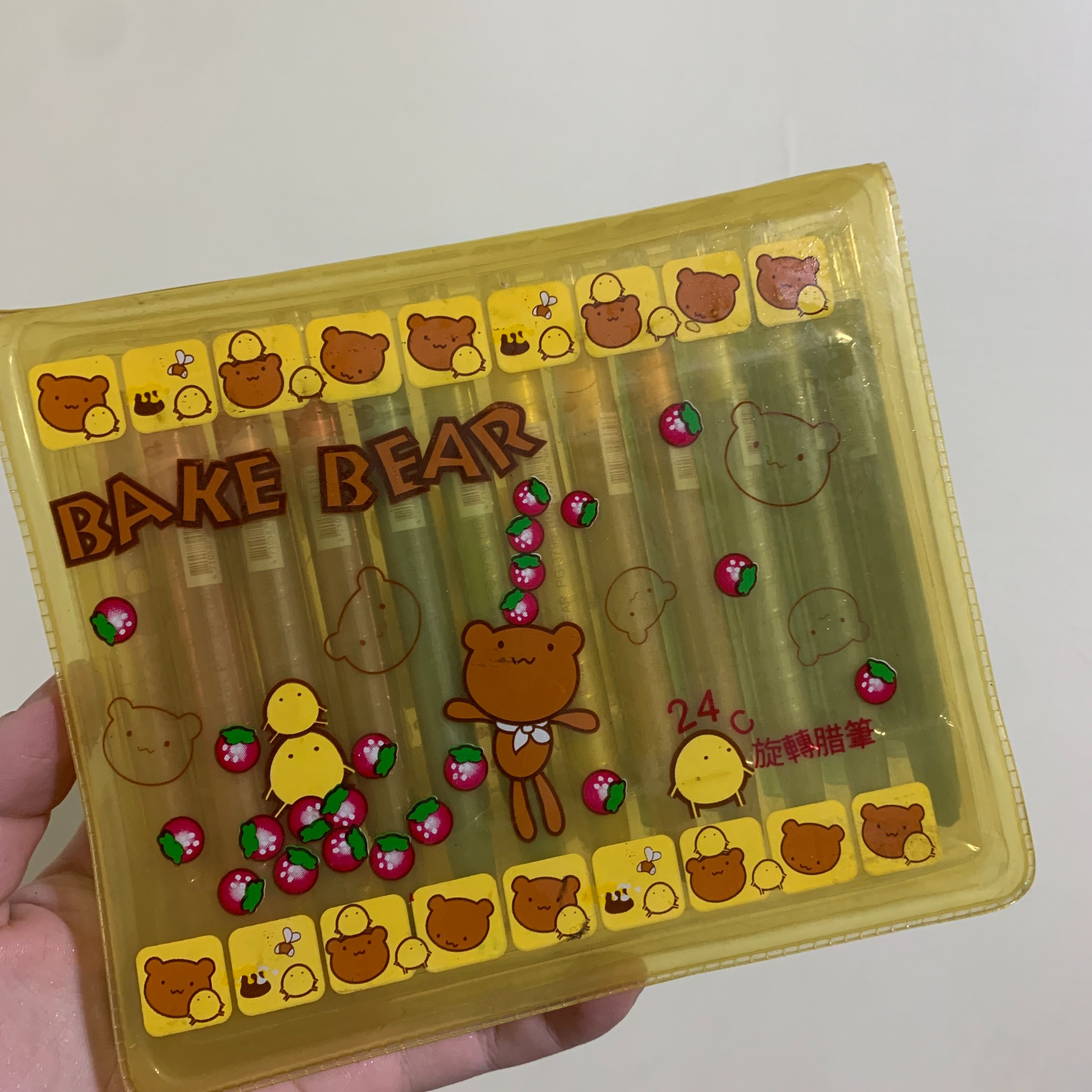 🖍️24色旋轉蠟筆