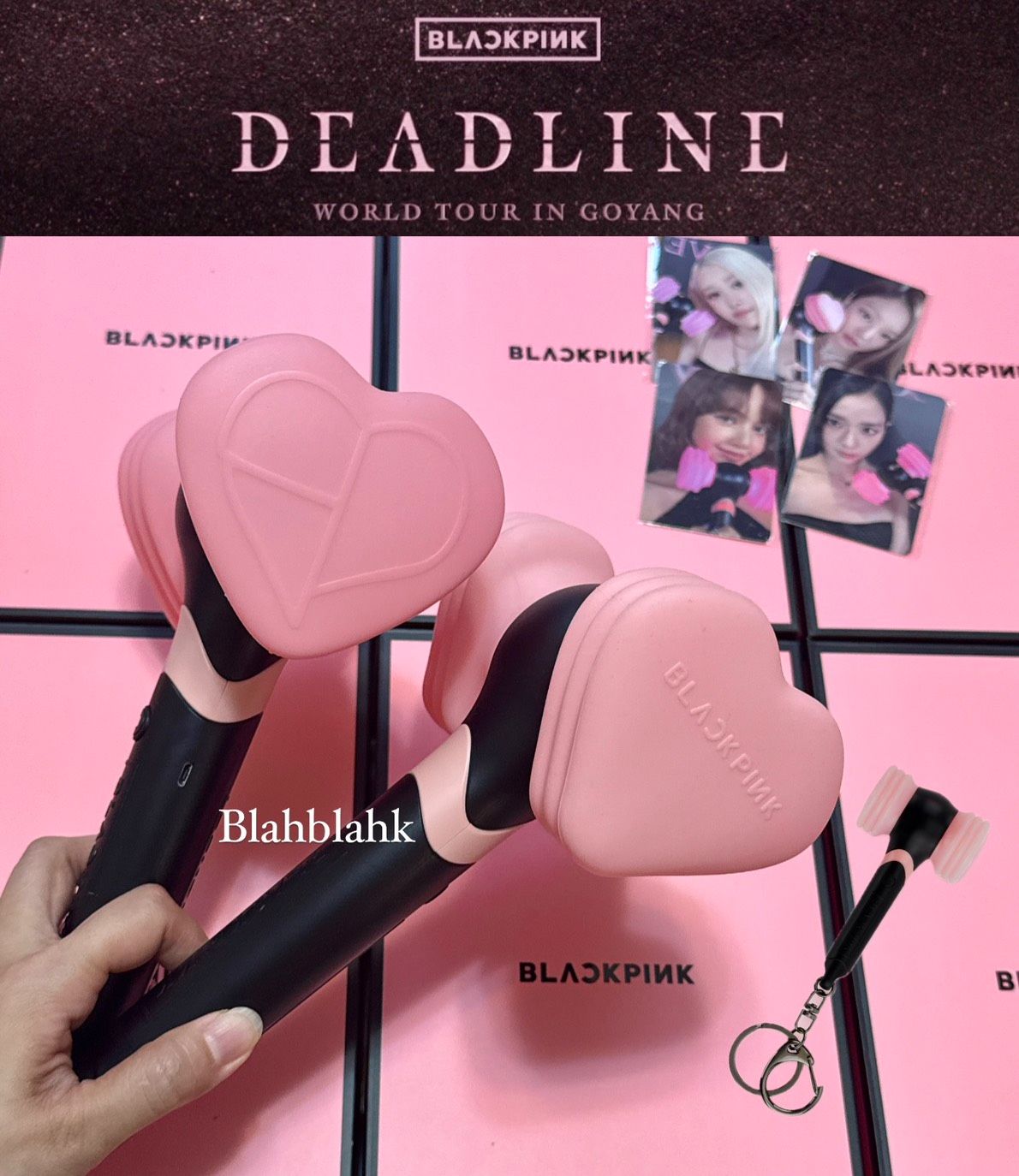 BLACKPINK 官方特別版手燈 應援手燈 小手燈吊飾