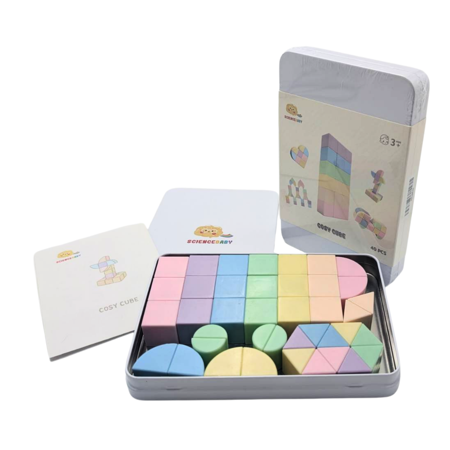 ScienceBaby，棉花糖方塊40入