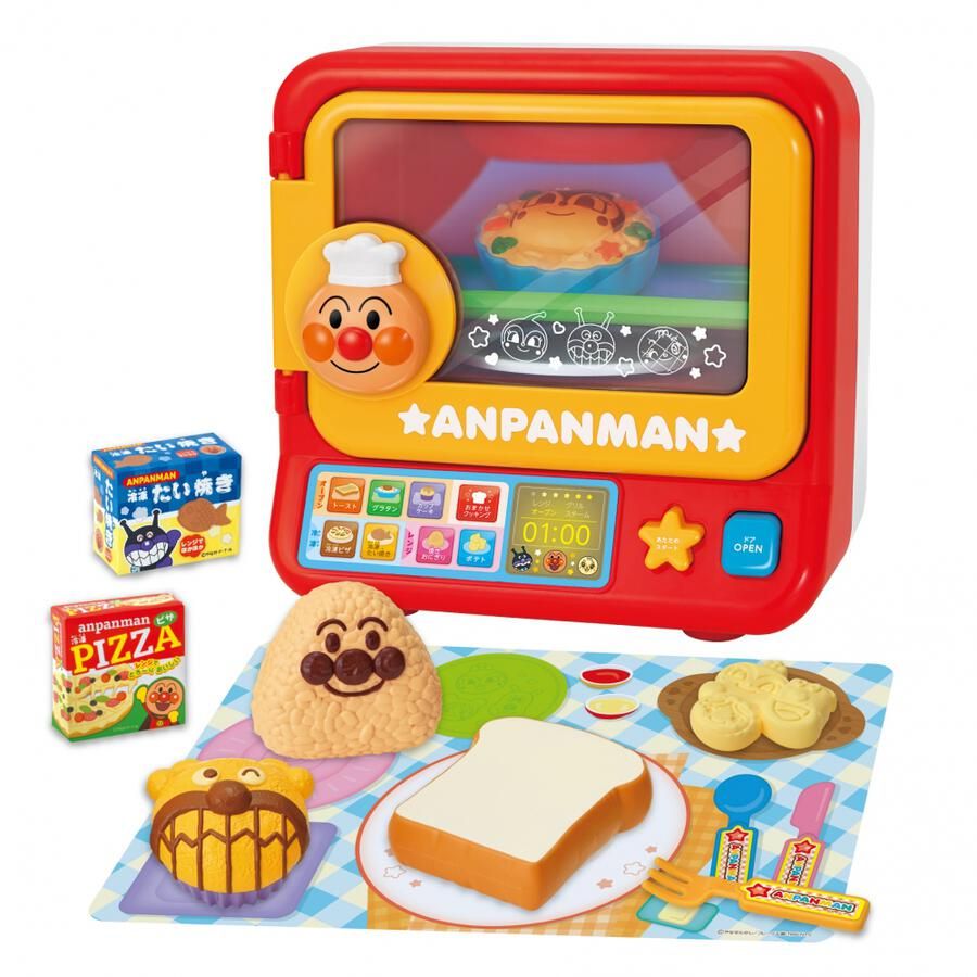 麵包超人，變色烤箱