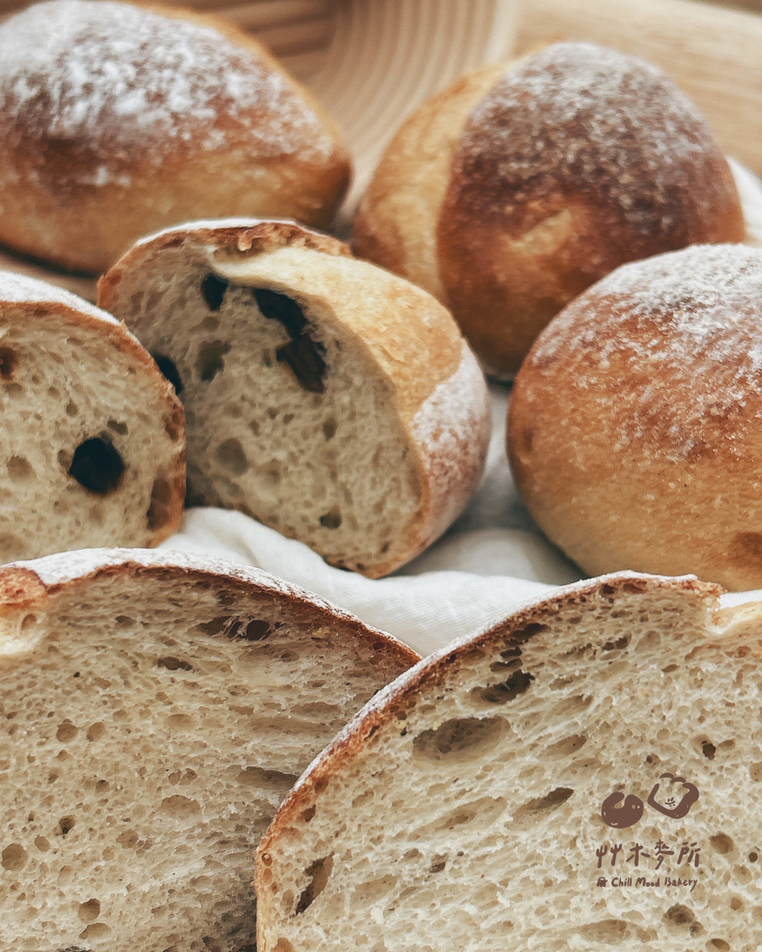 艸木麥所-莊園麵包《無糖 / 低油 / 純麥香》
