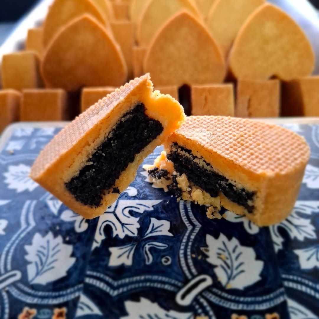 黑金芝麻酥（台灣芝麻內饀）保存期2O天