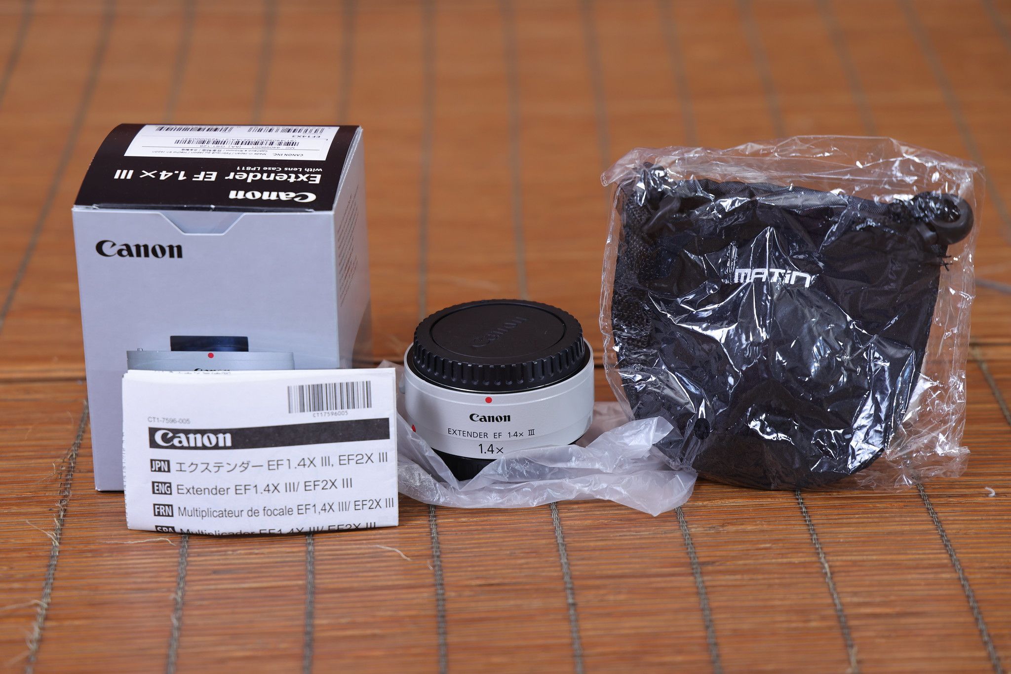【售】Canon Extender EF 1.4X III 增距鏡（水貨）