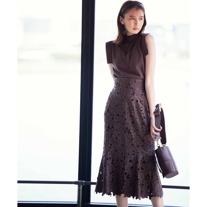 全新正品coco deal 神美蕾絲魚尾裙 咖2號