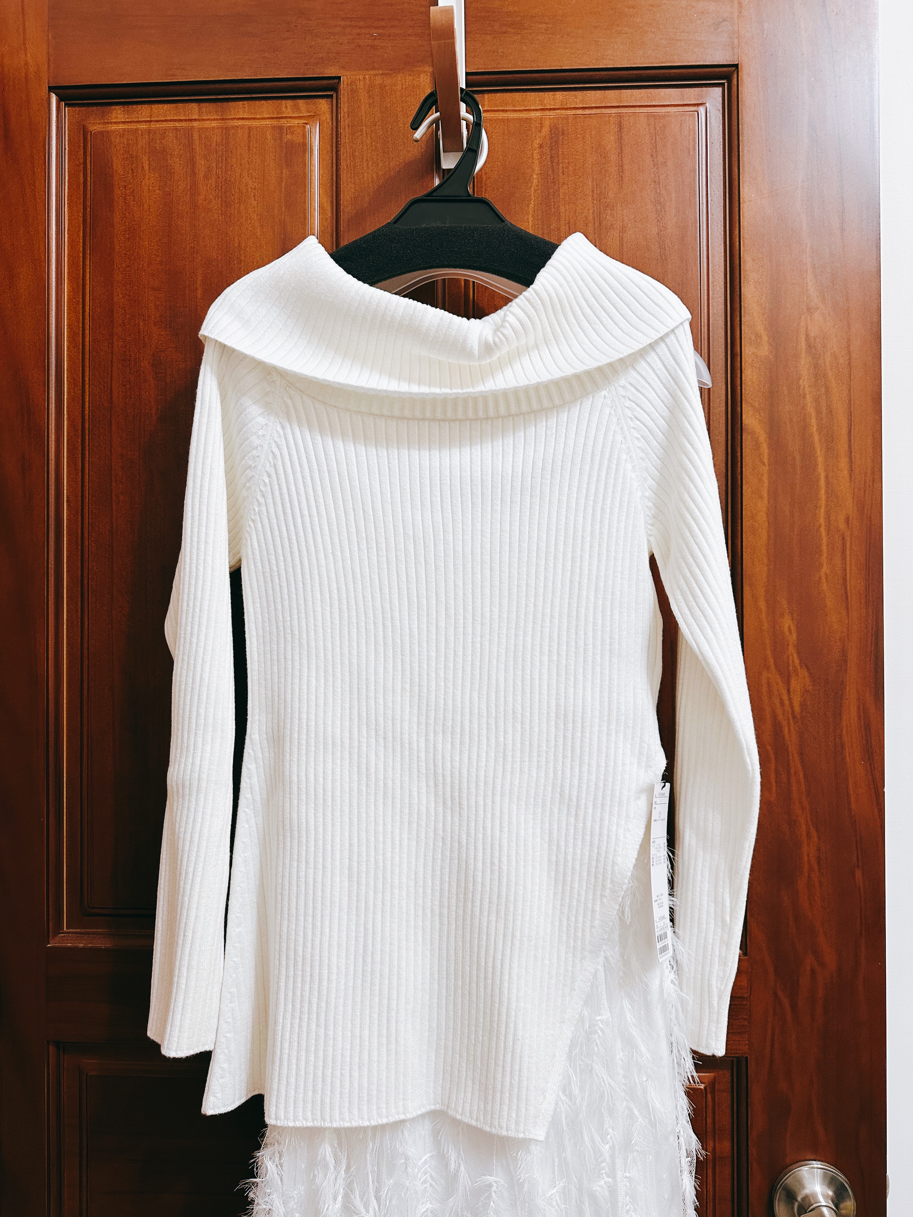 全新Cocodeal 針織上衣 白