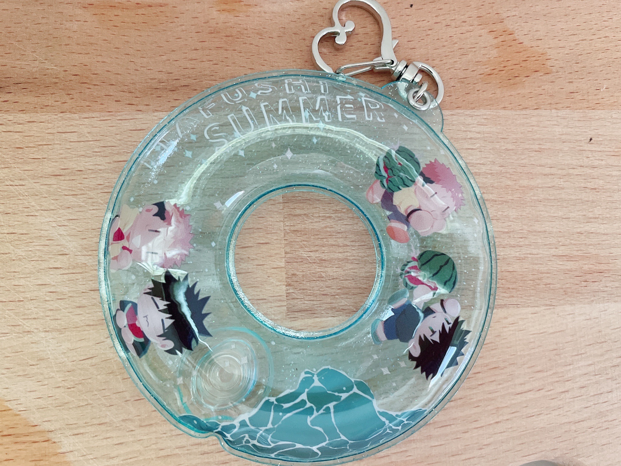 虎伏西瓜🍉泳圈吊飾