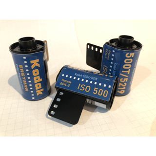 Kodak 500T（5219）底片 彩色底片 電影底片 分裝片  高感度底片 135底片  文青 復古 底片相機 懷舊
