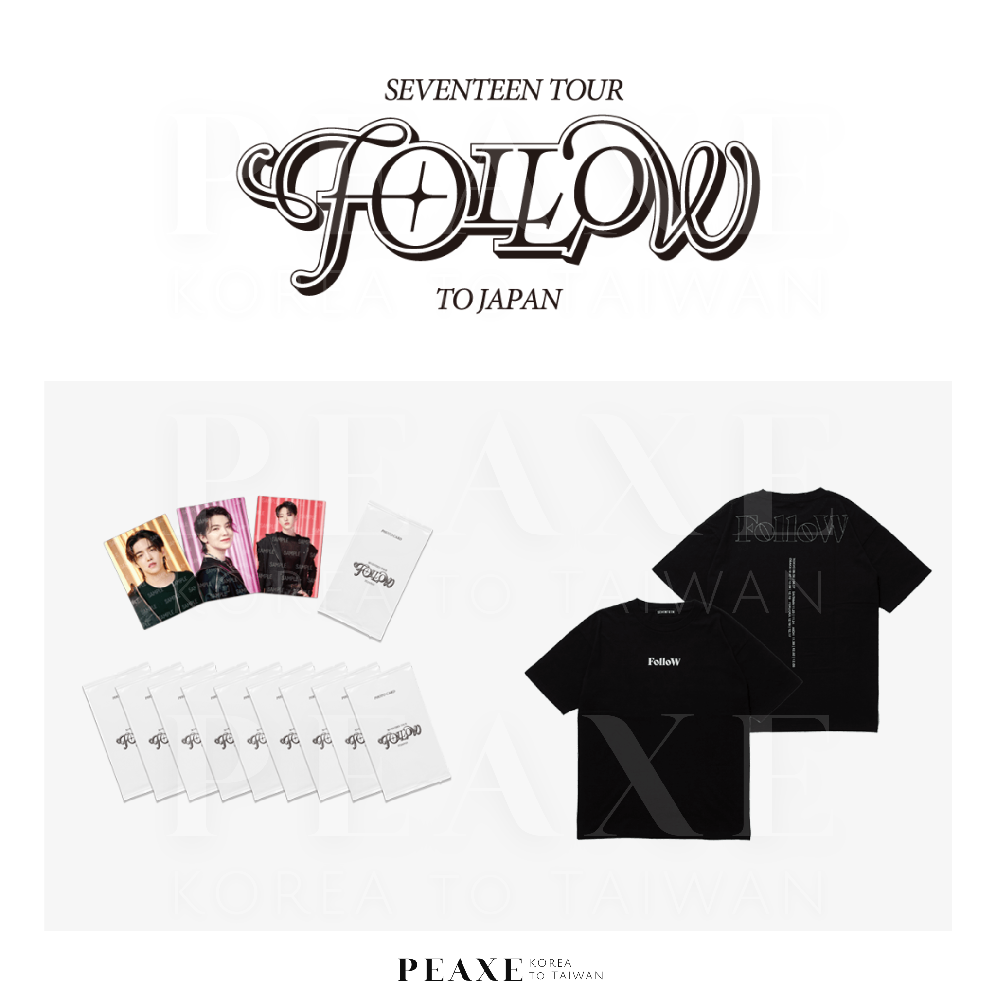 SEVENTEEN TOUR FOLLOW TO JAPAN 日本官方周邊