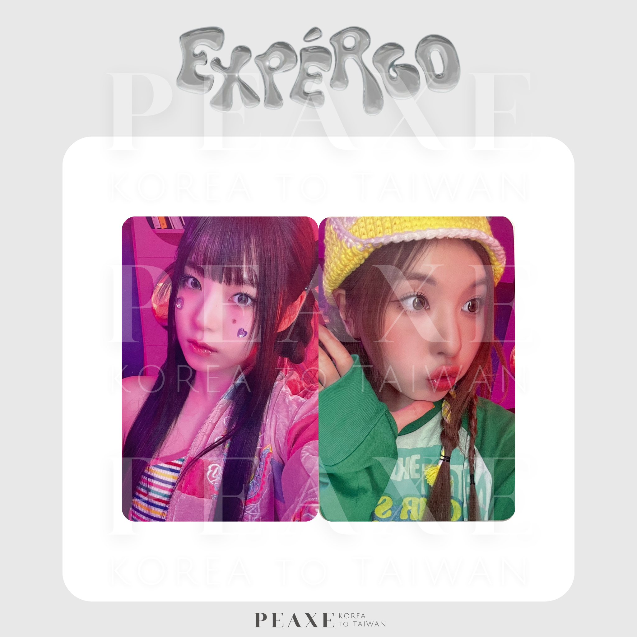NMIXX 1st EP expérgo 專輯 Apple Music AM 特典小卡
