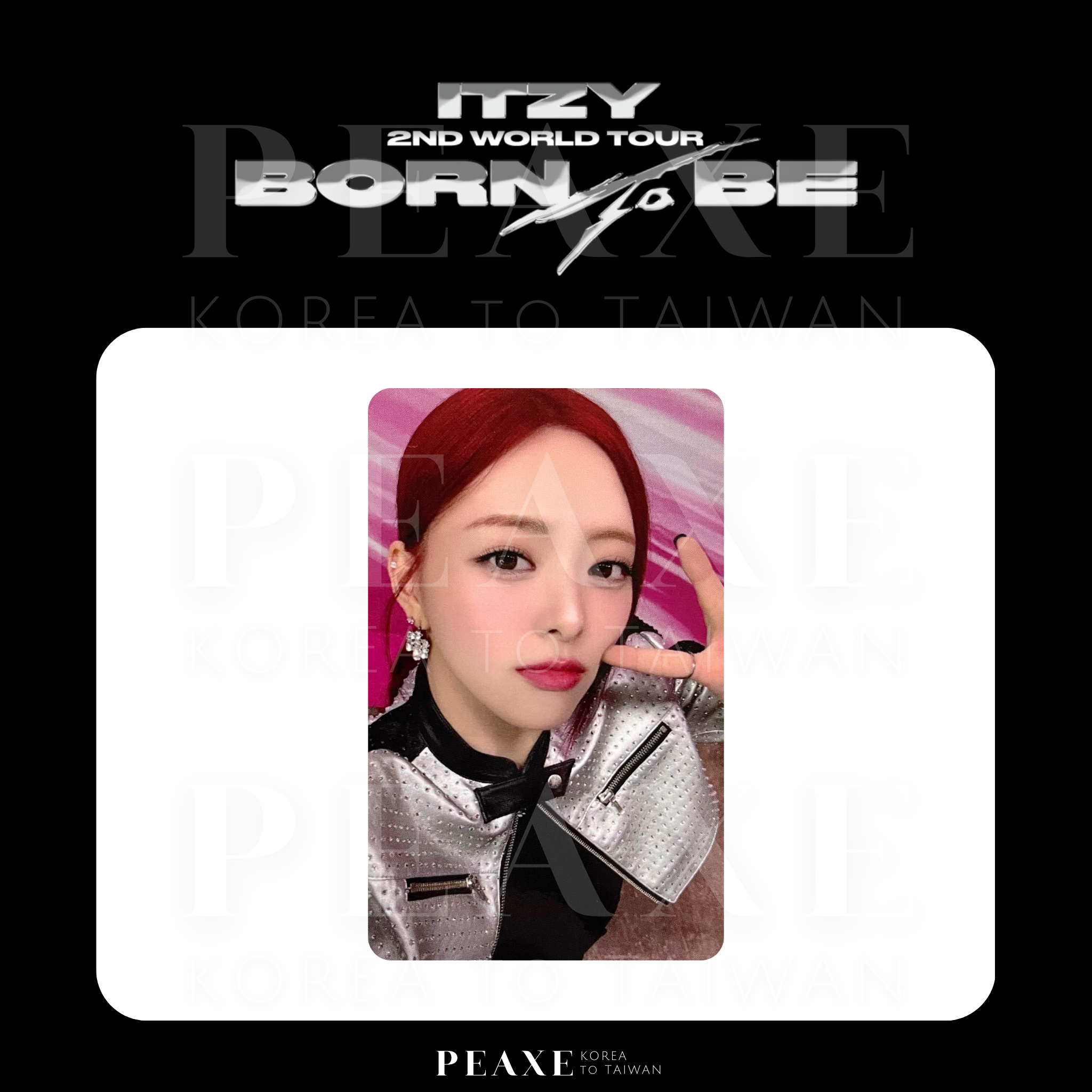 ITZY 2ND WORLD TOUR［BORN TO BE］in SEOUL 世巡演唱會官方周邊