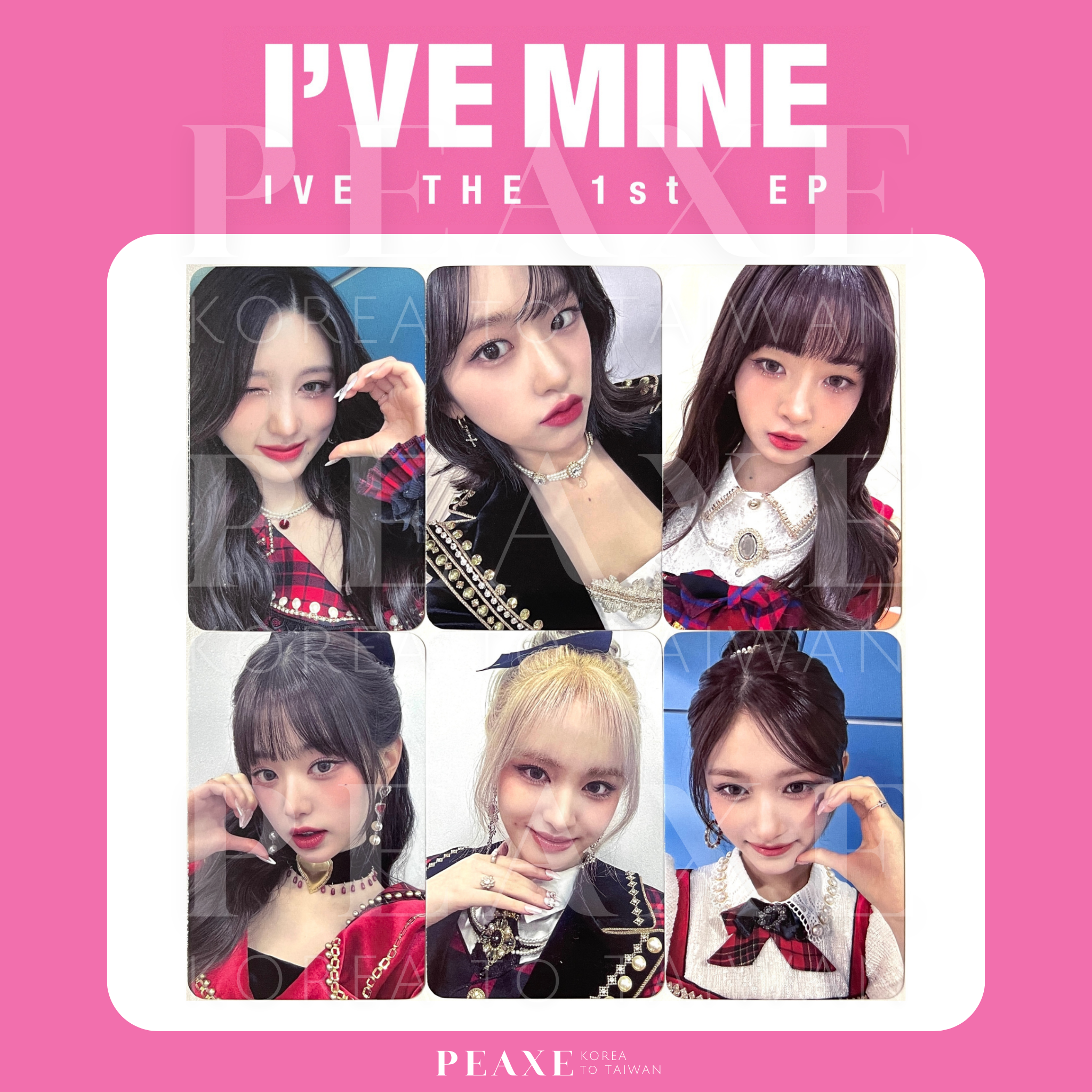 IVE［IVE MINE] SOUNDWAVE SW 泰國 特典小卡