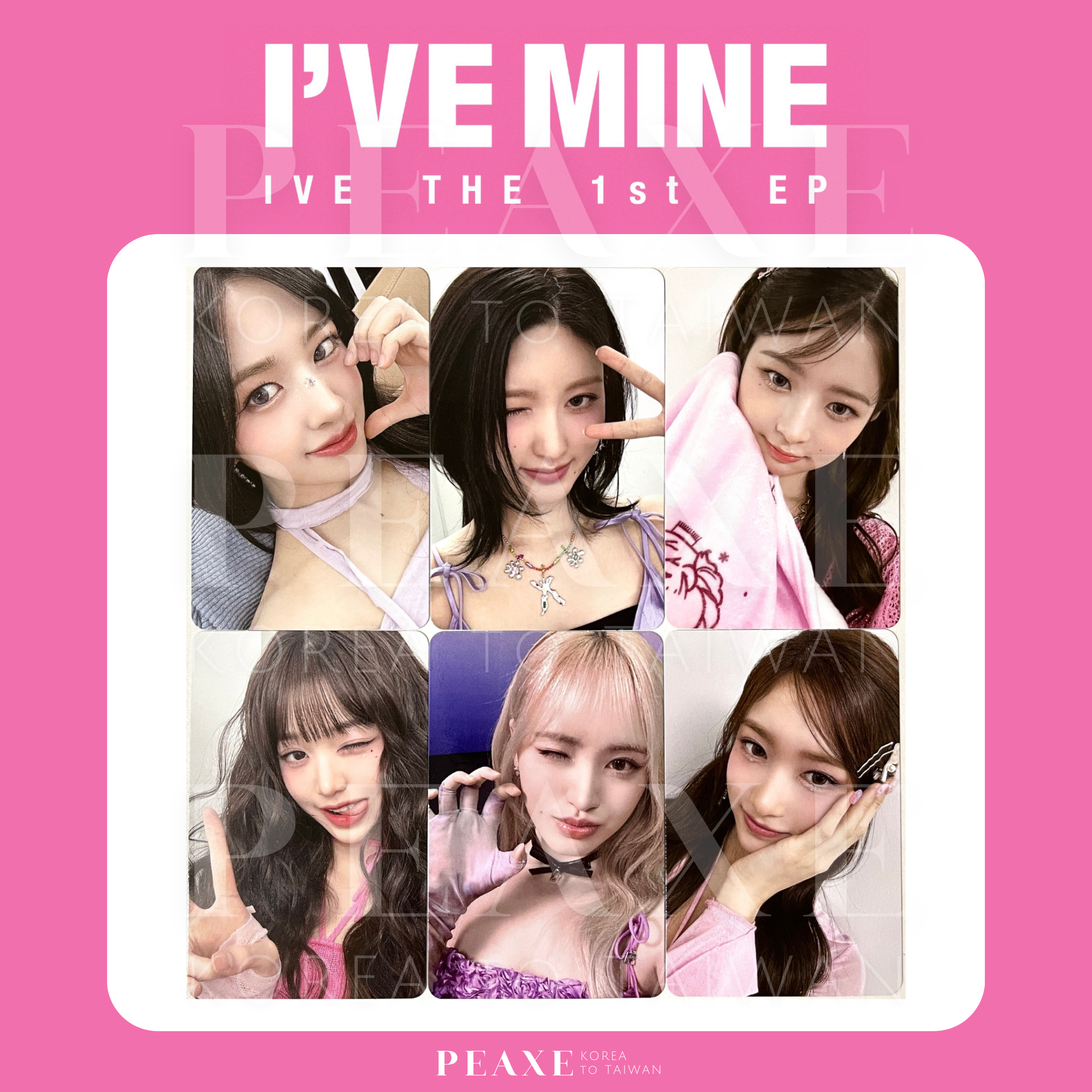 IVE［IVE MINE] SOUNDWAVE SW 新加坡 特典小卡