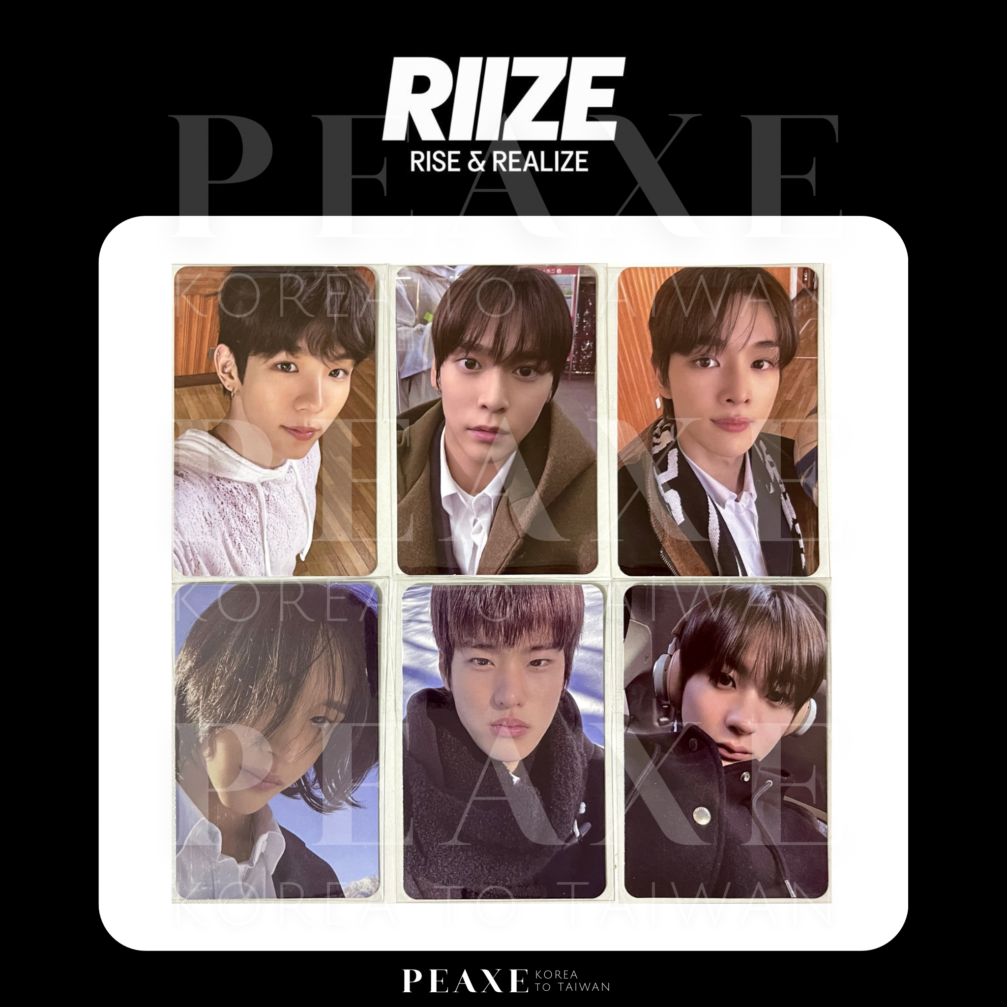RIIZE［Love 119］專輯 SM LD 特典小卡