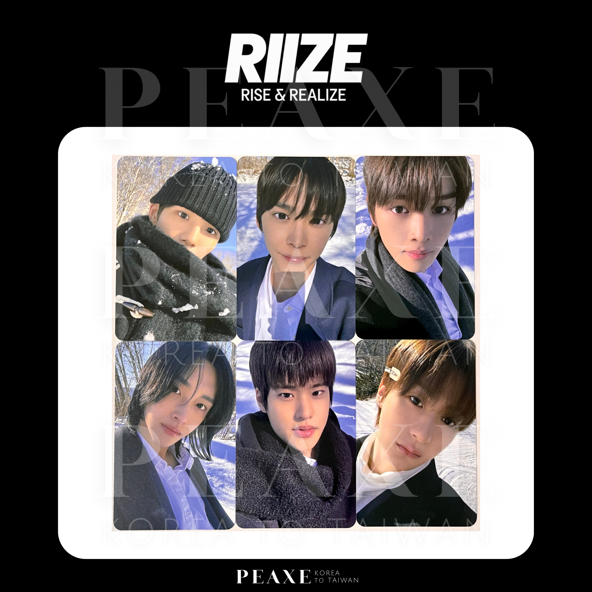 RIIZE［Love 119］專輯 Musicplant MP LD 特典小卡