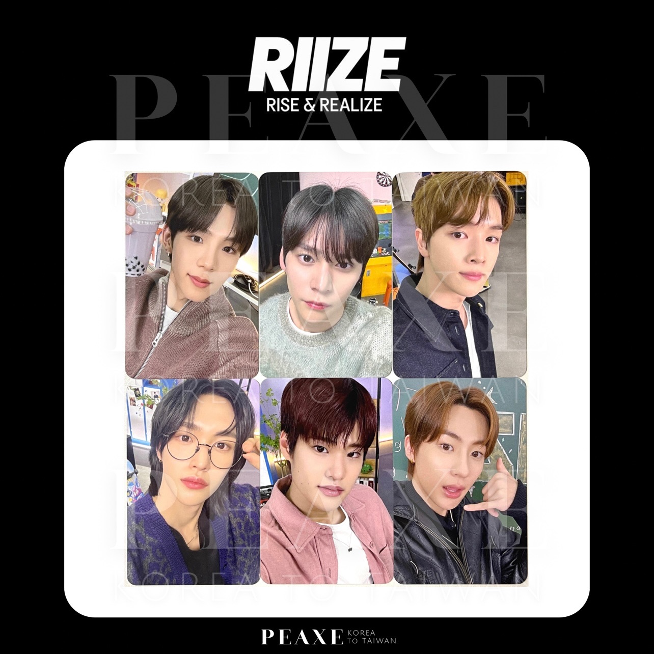 RIIZE［Love 119］專輯 YES24 Live Streaming 特典小卡
