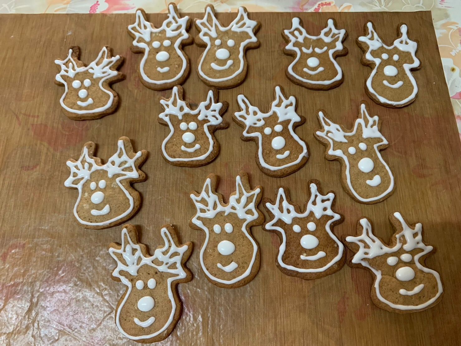 【聖誕糖霜餅乾】聖誕鹿鹿造型