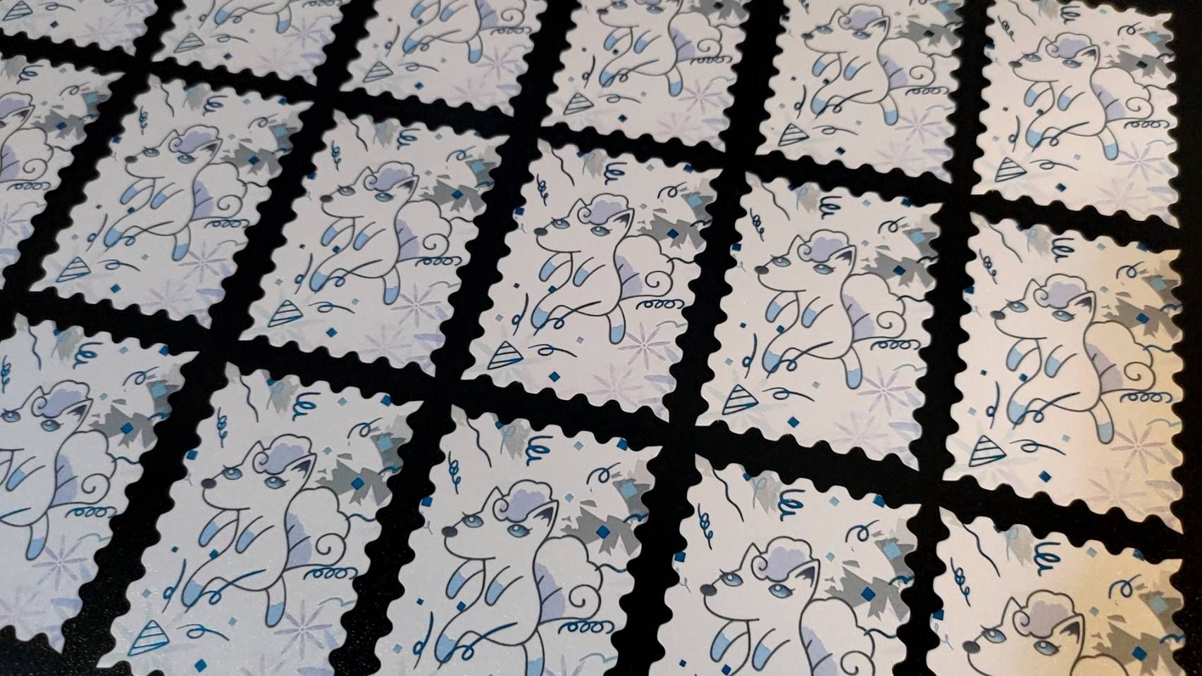 寶可夢郵票貼紙