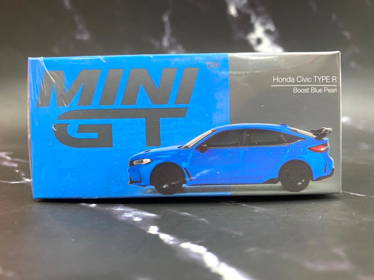 玩具偉富 現貨 MINI GT 637 本田 Civic Type R Boost 珍珠藍
