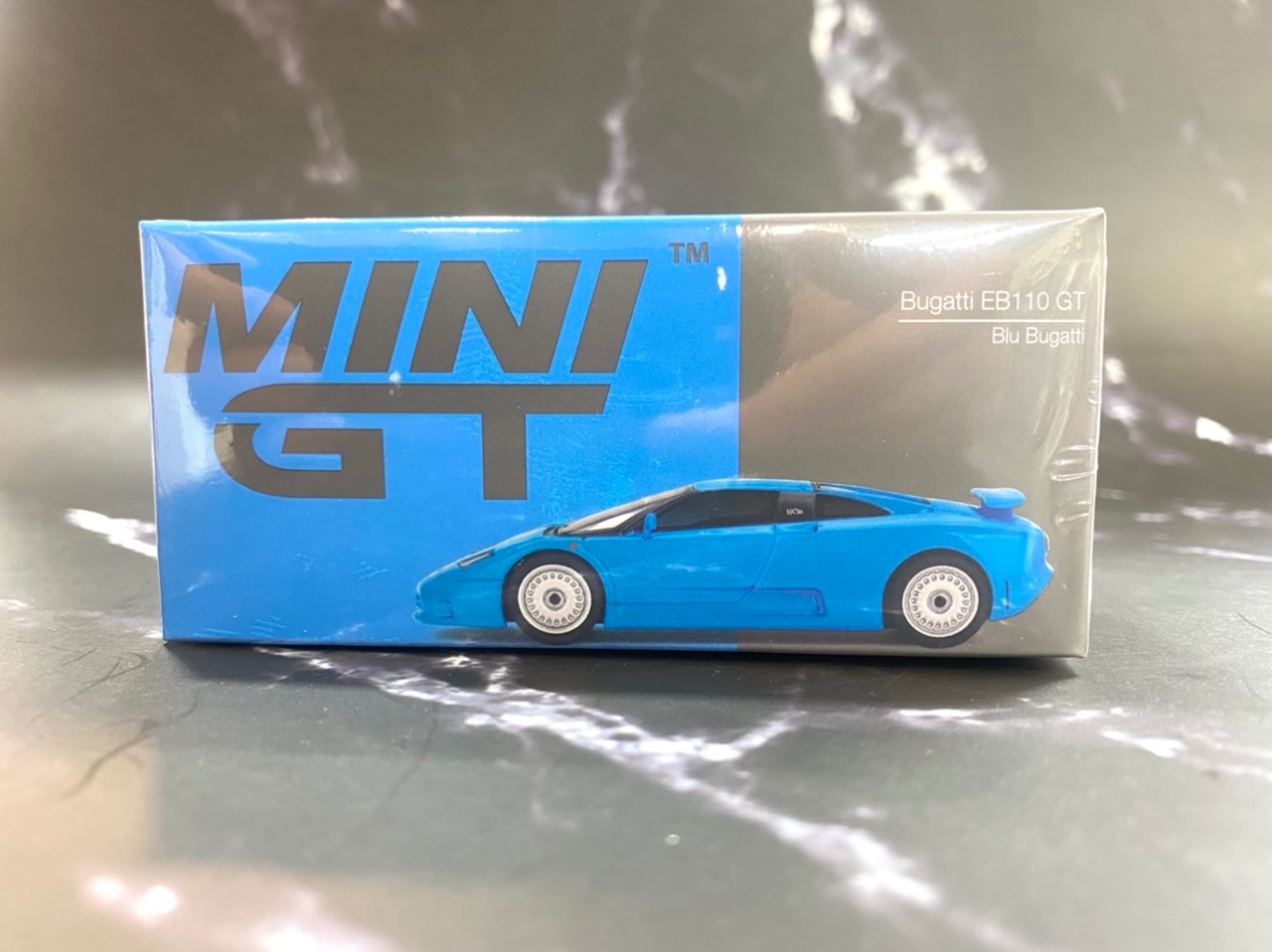 玩具偉富 現貨 MINI GT 644 布加迪 EB110 GT 布加迪 藍 左駕