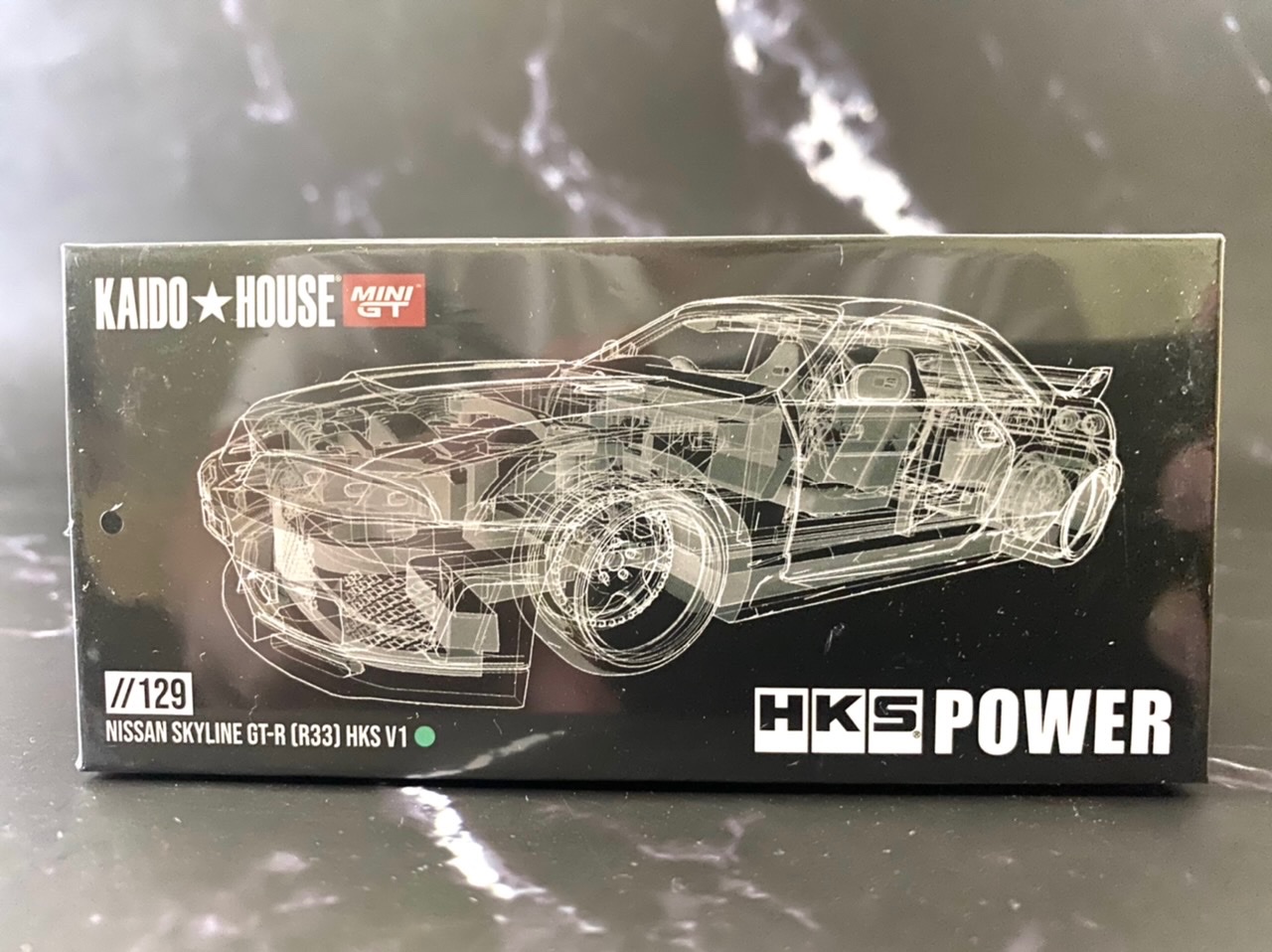 KHMG129 日產 Skyline GT-R R33 HKS V1