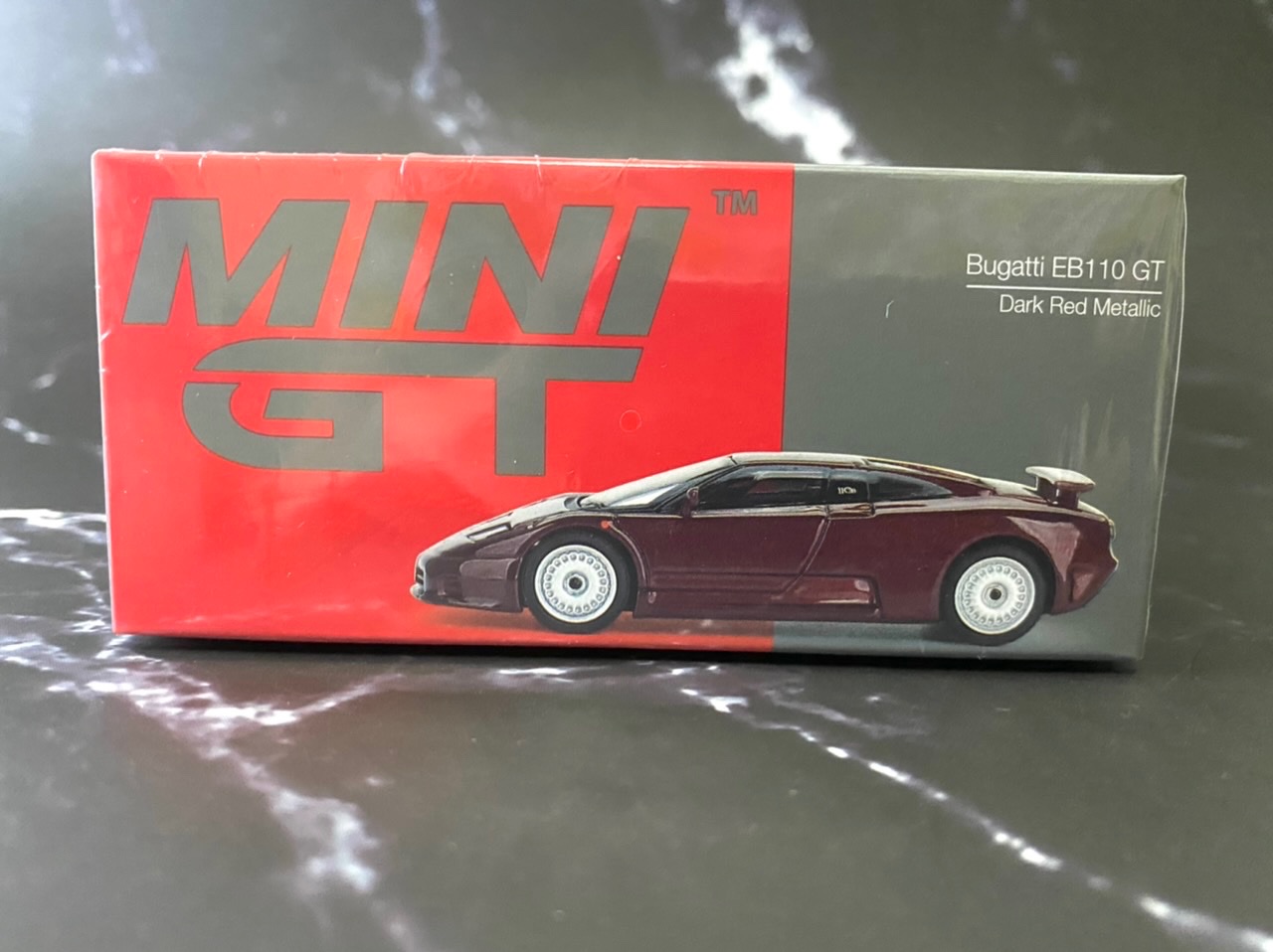 806 布加迪 EB110 GT 金屬深紅 左駕